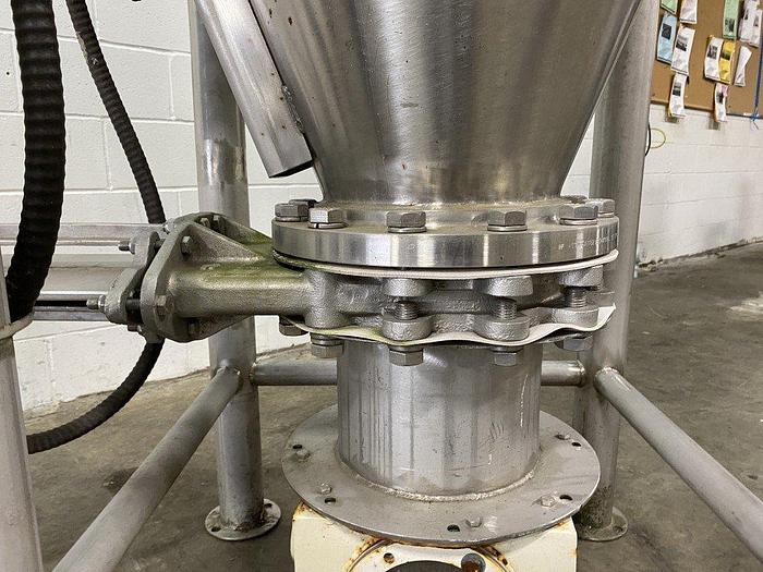 Used 250 Gallon Cone-Bottomed Tank