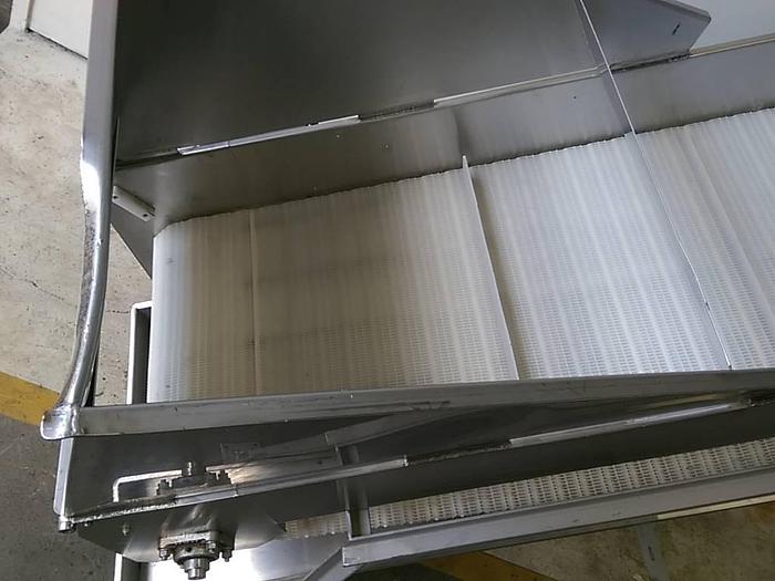 Used 7' Incline Conveyor 26" Wide