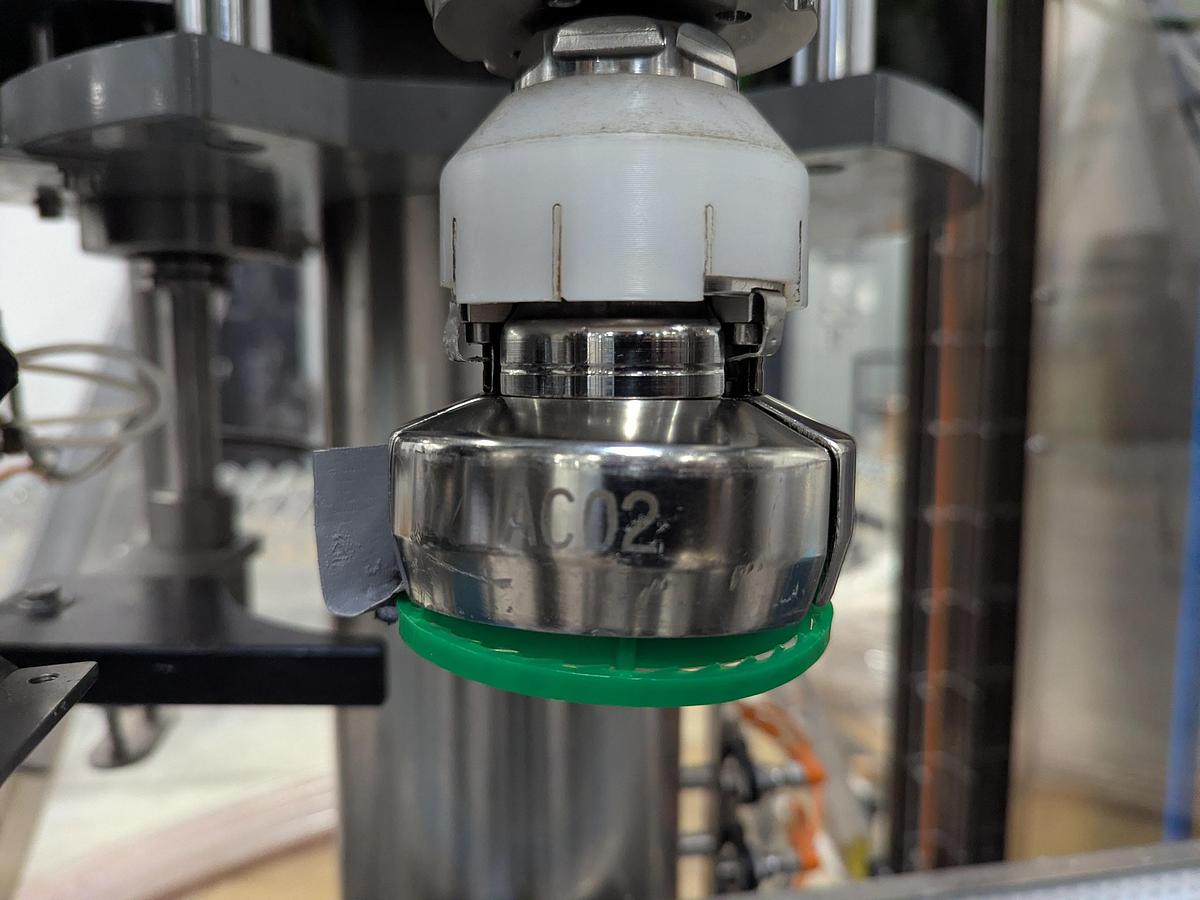 Used Promach 4 Head Pail Filling Line Including Filler, Capper & Date Coder