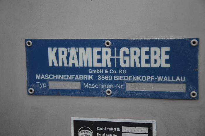 Used Kramer+Grebe Tiromat Thermoformer