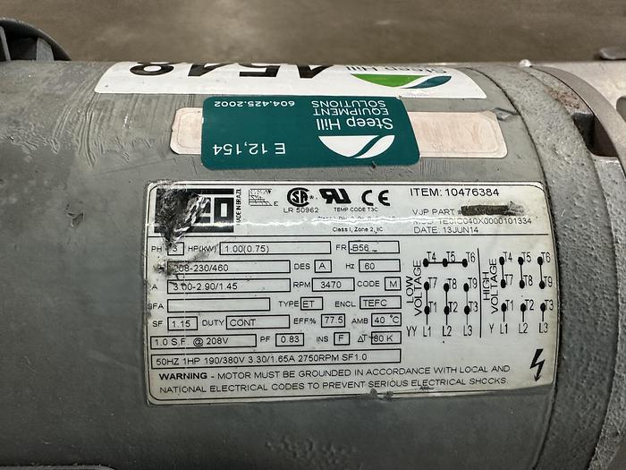 Used SPX W + 10/8 Centrifugal Pump