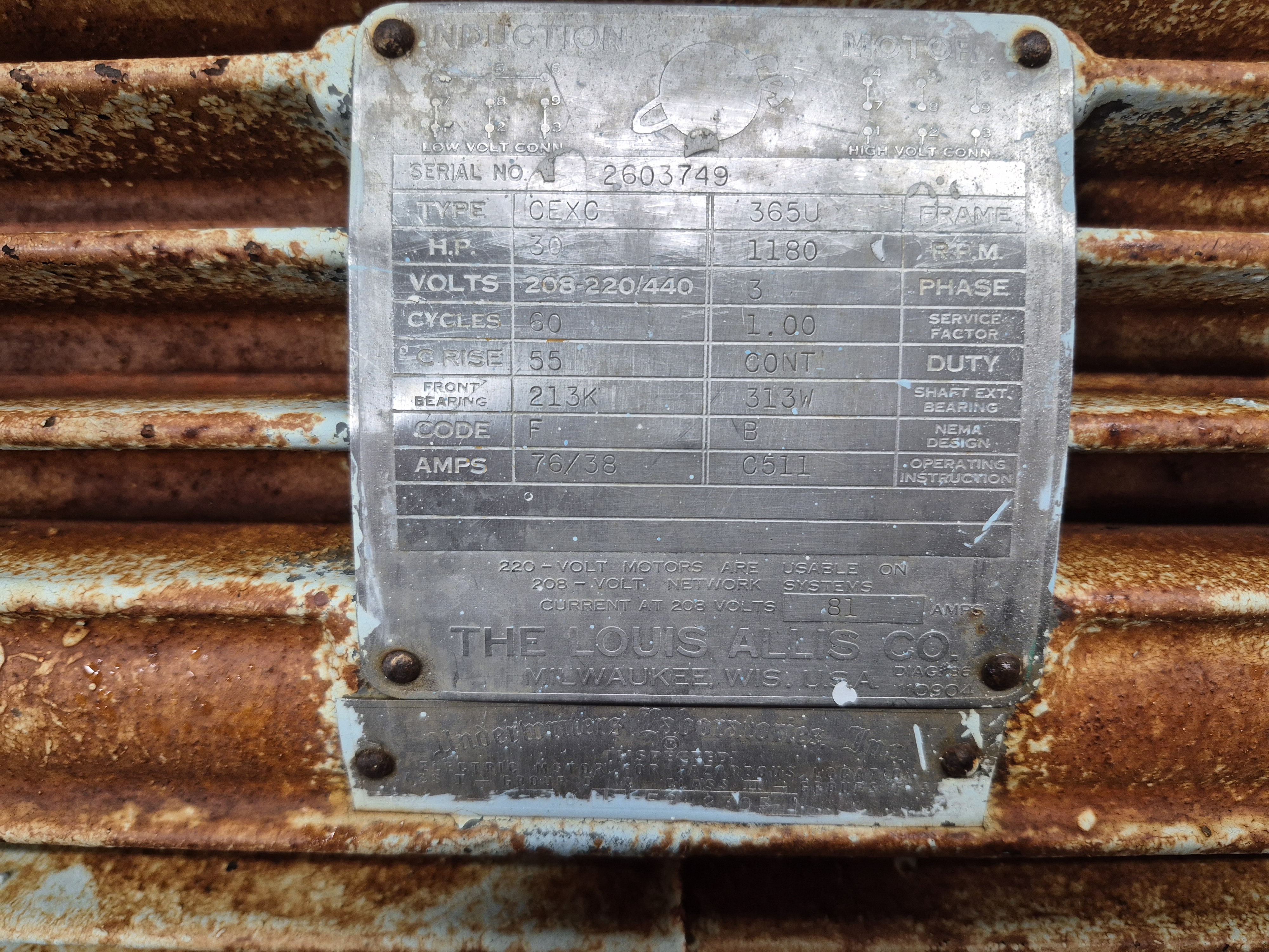 Used OilGear Hydraulic Pump