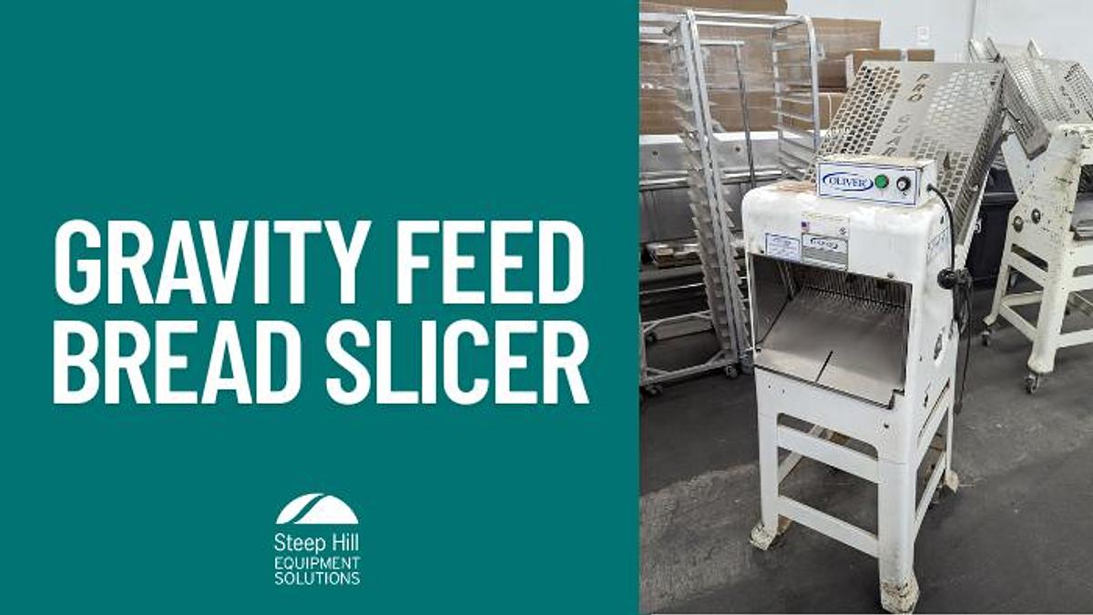 Used Oliver 797-32 Gravity Feed Bread Slicer