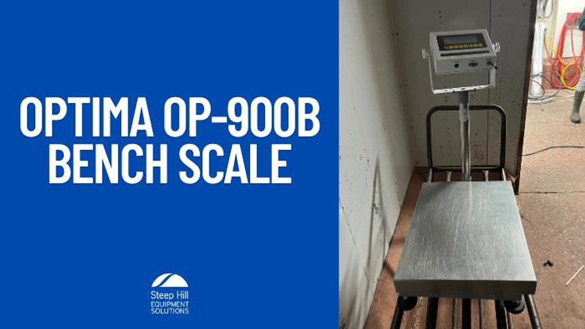 Used  Optima Scale OP-900B Bench Scale