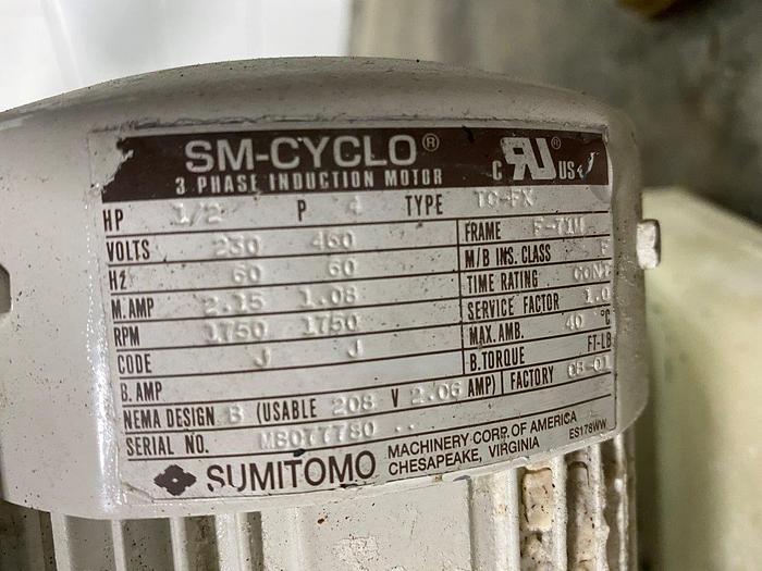 Used Nishimura Divide Hopper with Kice Airlock