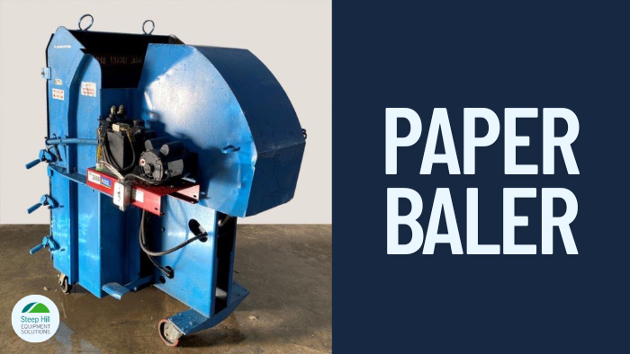 Used Vertical Paper Baler