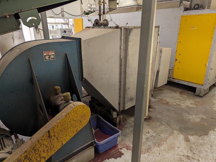 Used Combination Belt and Fluid Bed Dryer System