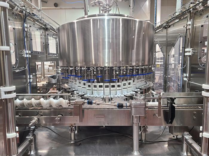 Used Federal 48-Head Rotary Filler