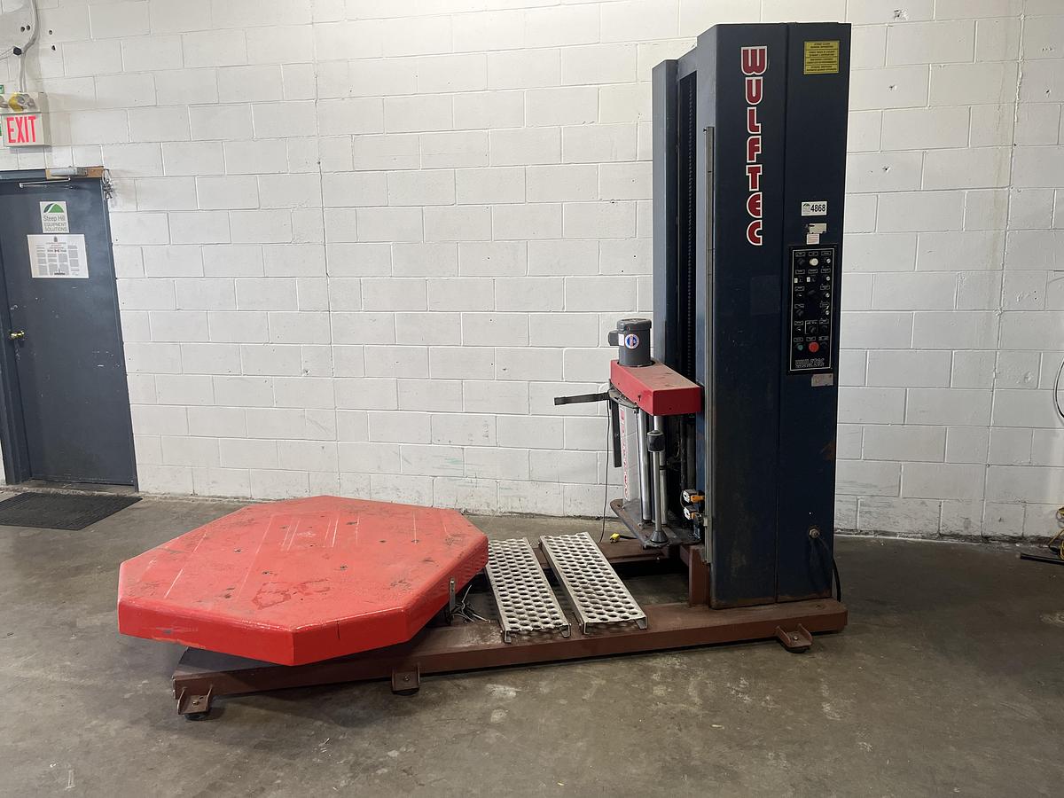 Used Wulftec WHP-300 Pallet Wrapper