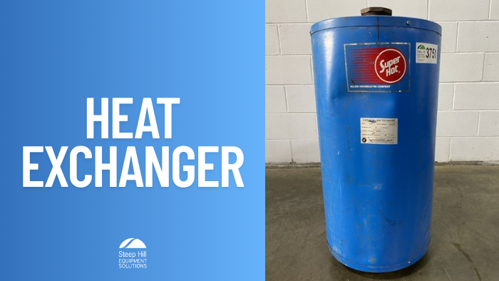 Used Allied Super Hot C-Coil Heat Exchanger