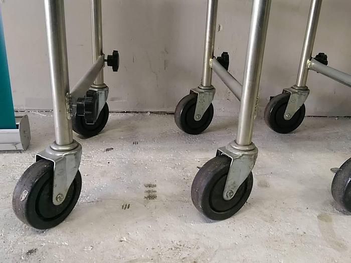 Used 25' Expandable Roller Conveyor