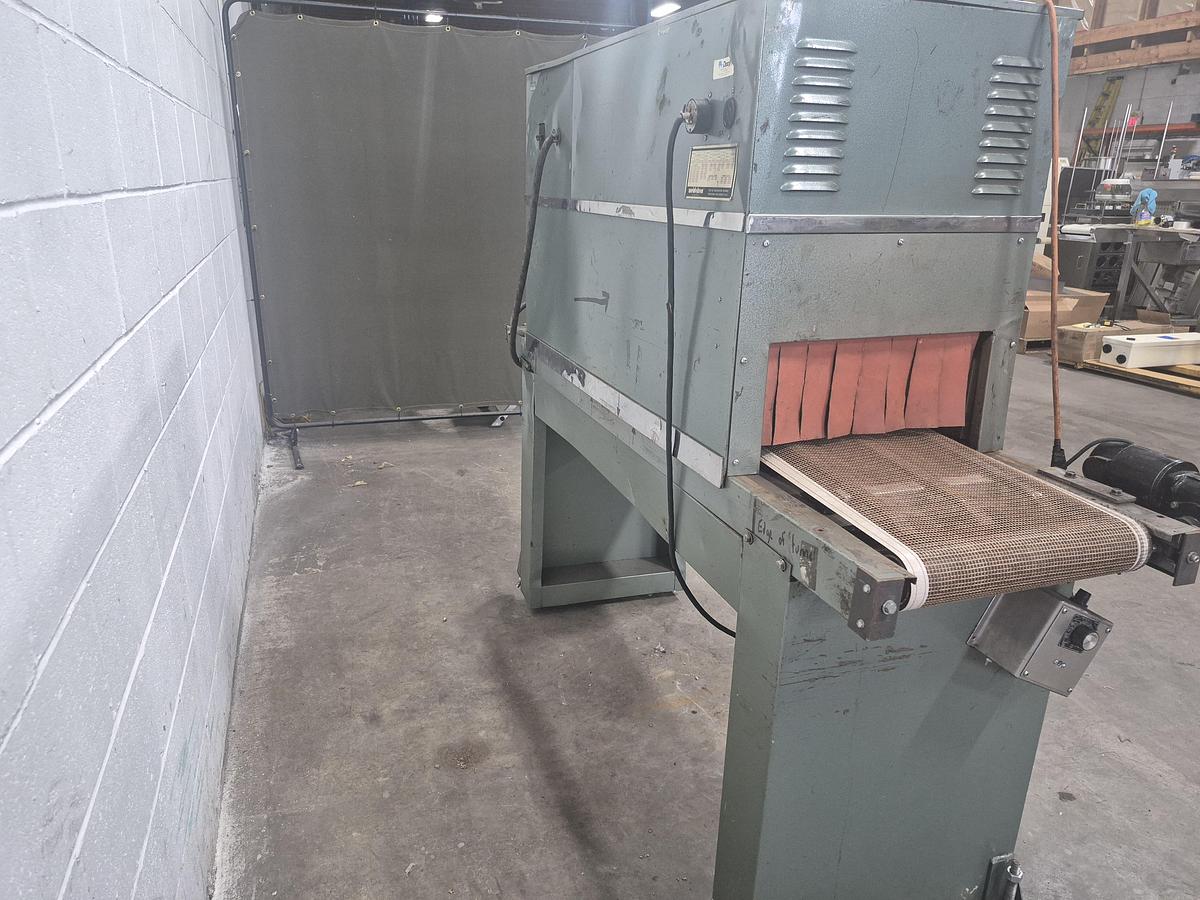 Used Weldotron 7121 Shrink Tunnel