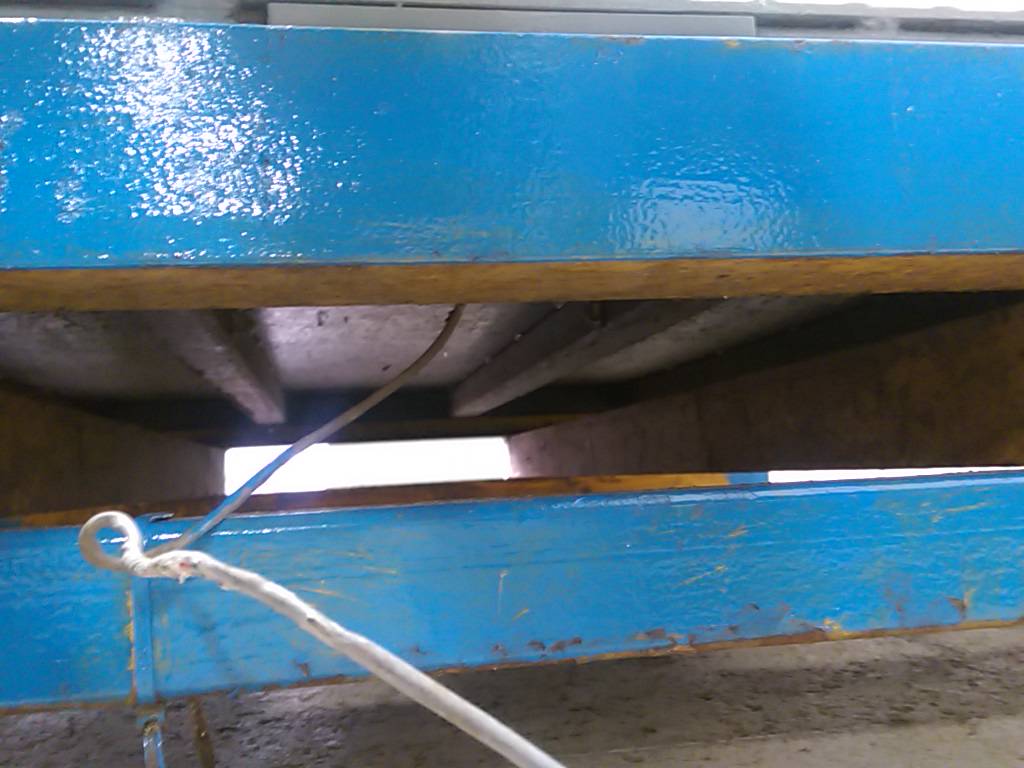 Used 5' x 5' Platform Pallet Floor Scale