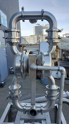 Used Wilden Air-Operated Double-Diaphragm SS Pump