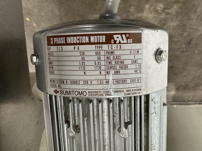 Used 88" Incline Conveyor