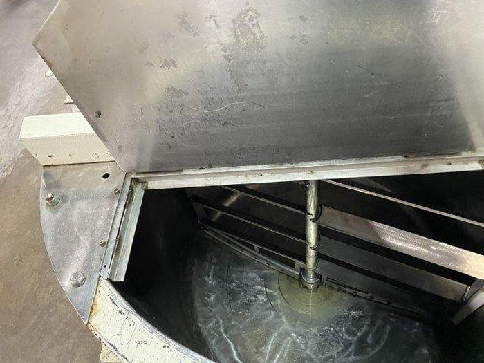 Used 350 Gallon Dish-Bottom Mixing Tank