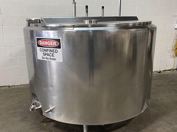 Used 500 Gallon Jacketed Dairy Tank