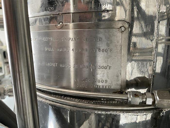 Used NBS 80L Bioreactor & Fermentor