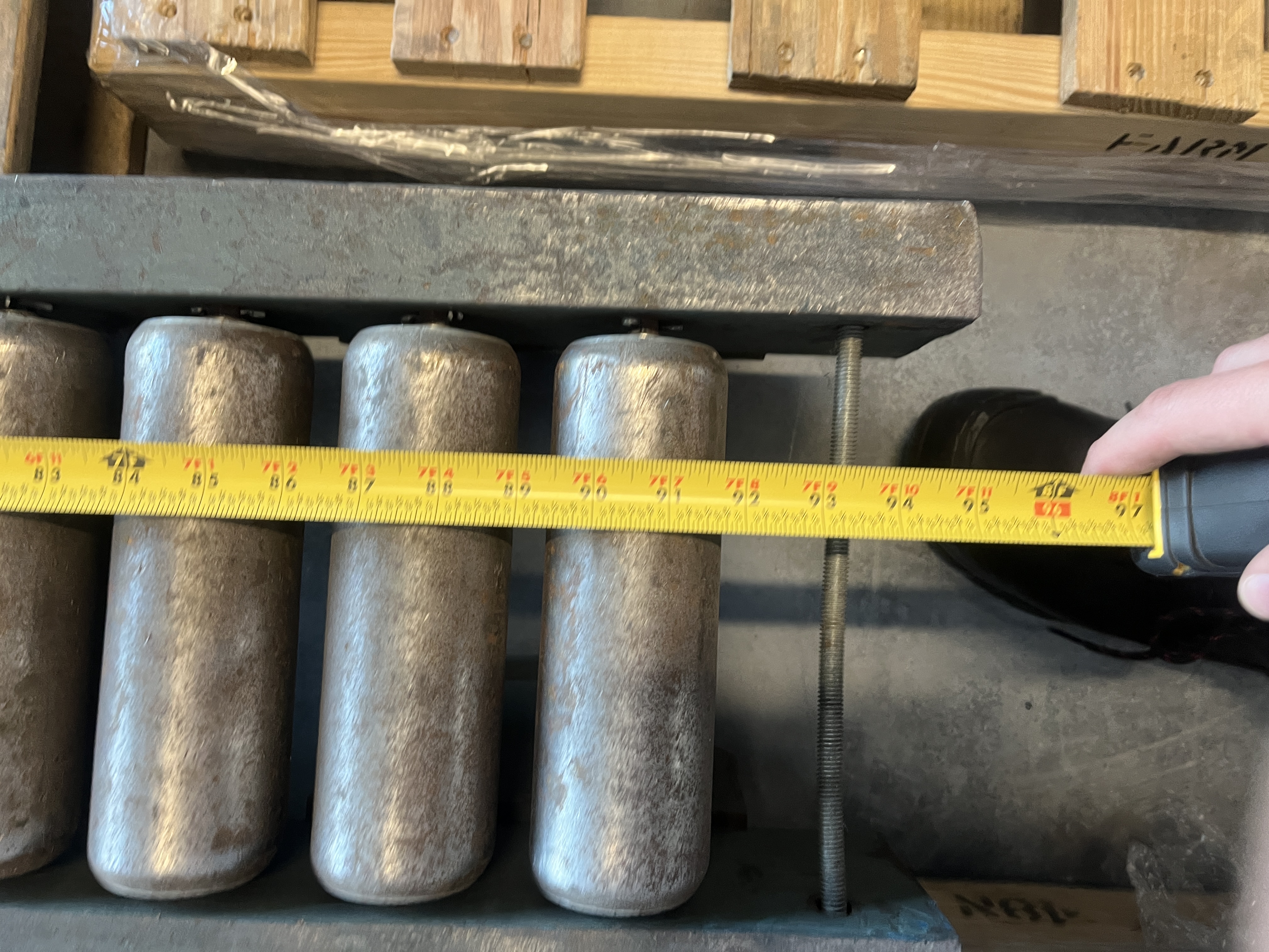 Used 2 Univeyor Gravity Roller Conveyors