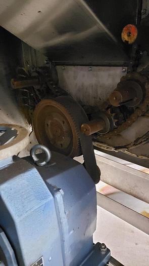 Used Vanmark 6-Roll Abrasive Peeler/Scrubber/Washer