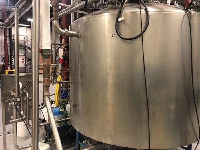 Used CE Howard 600 Gallon Jacketed Tank