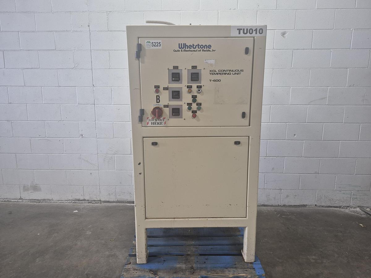 Used Carle & Montanari XCL Continuous Tempering Unit