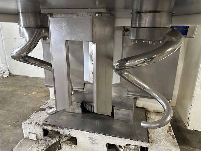 Used VMI SPI400 Double Spiral Mixer With SS Bowl