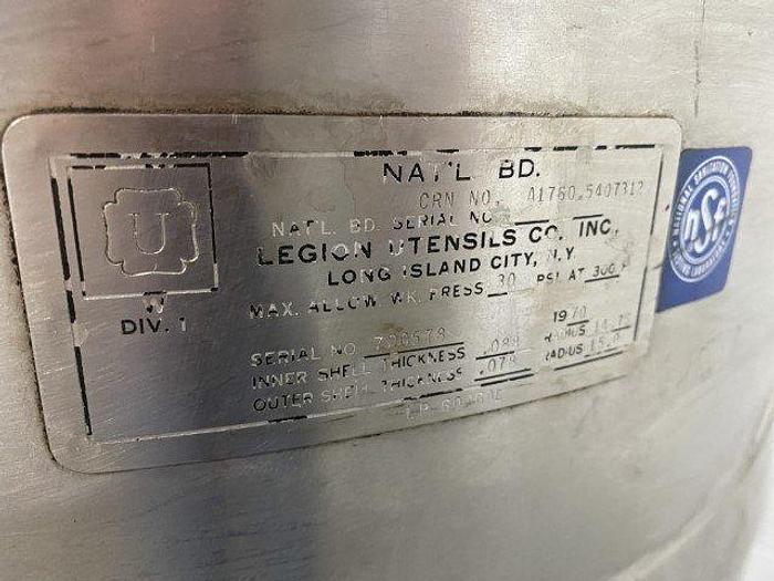 Used Legion 50 Gallon SS Kettle