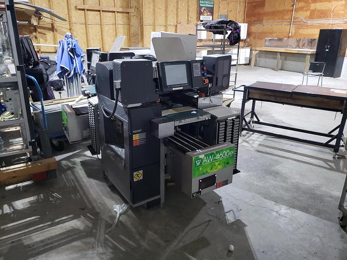 Used Digi AW 4600e Weigh and Wrap Label System