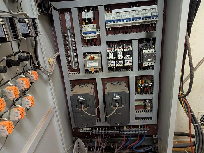 Used Combination Belt and Fluid Bed Dryer System