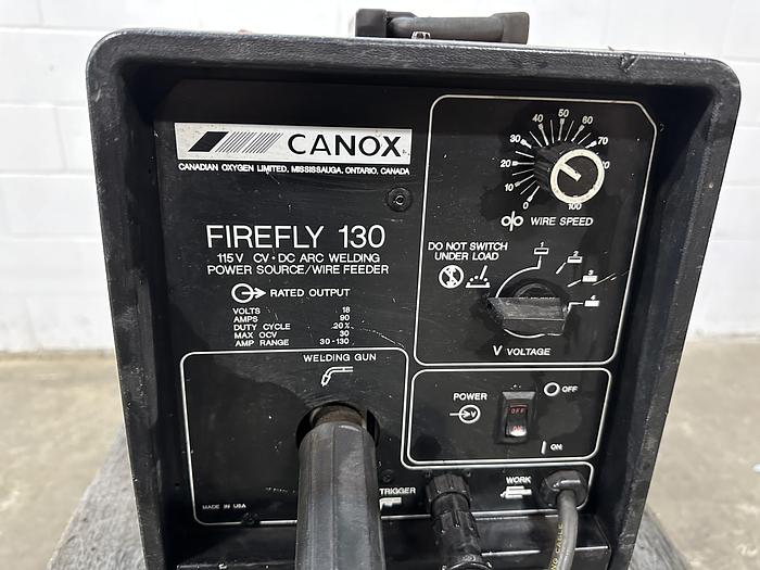 Used CANOX Firefly 130 MIG Welder