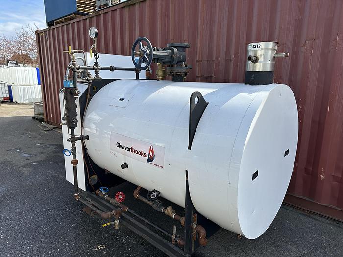 Used Cleaver-Brooks 30HP Modular Steam Boiler