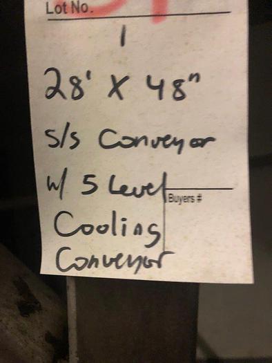 Used Stein HPF-3428 French Fry Line