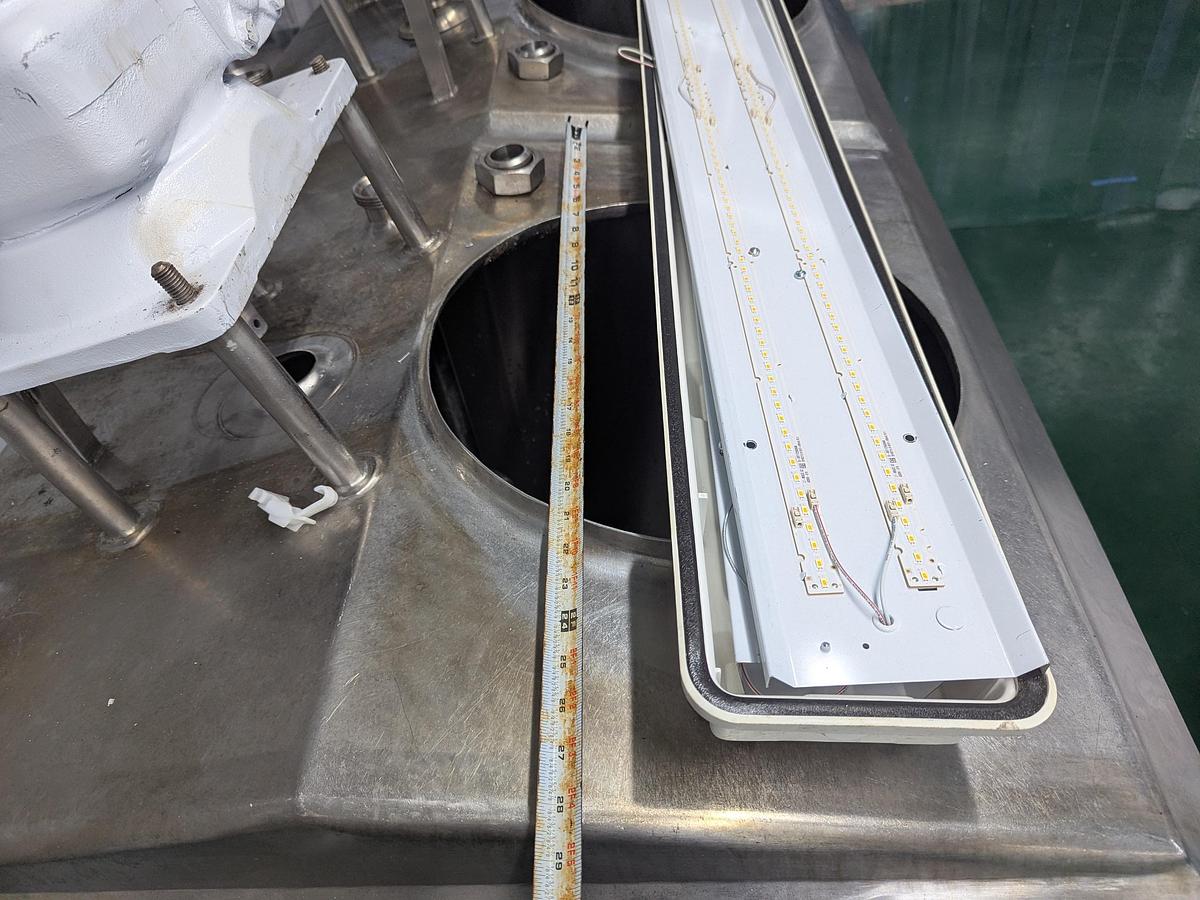 Used Insulated 3 Compartment Holding Tank with Agitation
