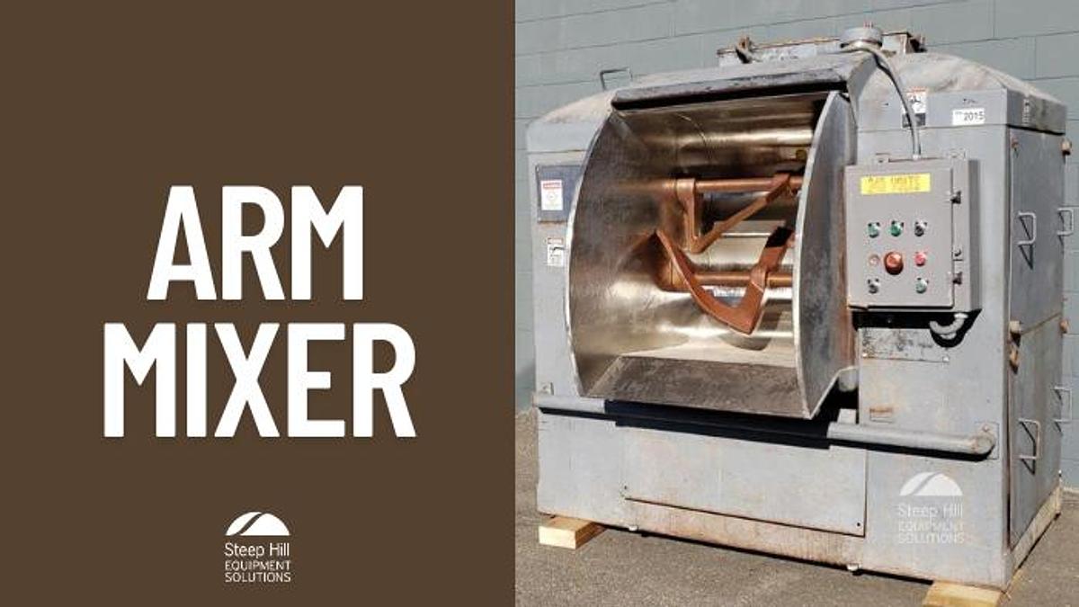 Used Royal-Peerless Double Sigma Arm Mixer