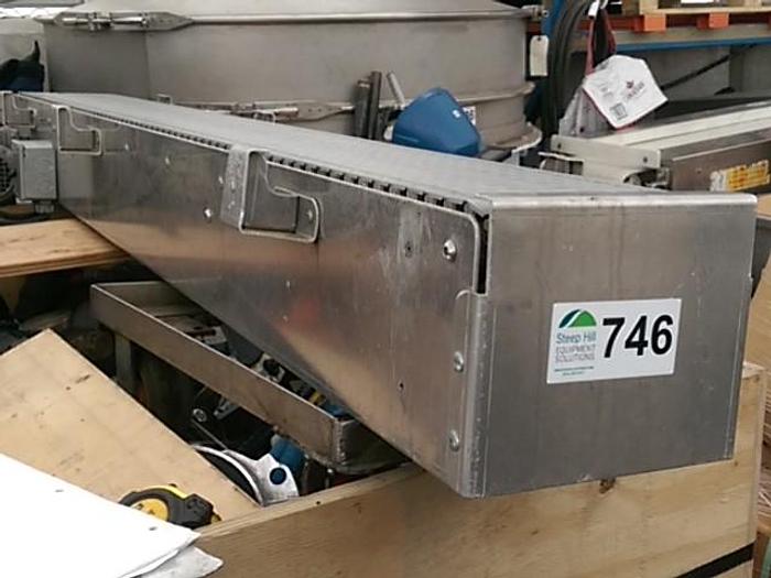 Used Aluminum 8" Wide, 6.5' Long Conveyor