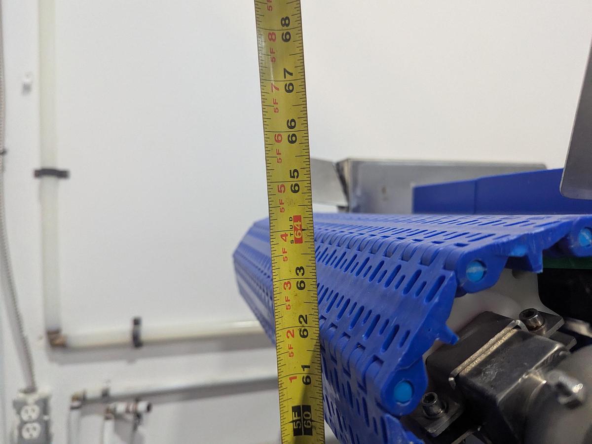 Used Incline Conveyor with Sort Stations