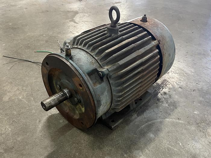 Used Reliance Electric P18G3833A 5 Hp Motor