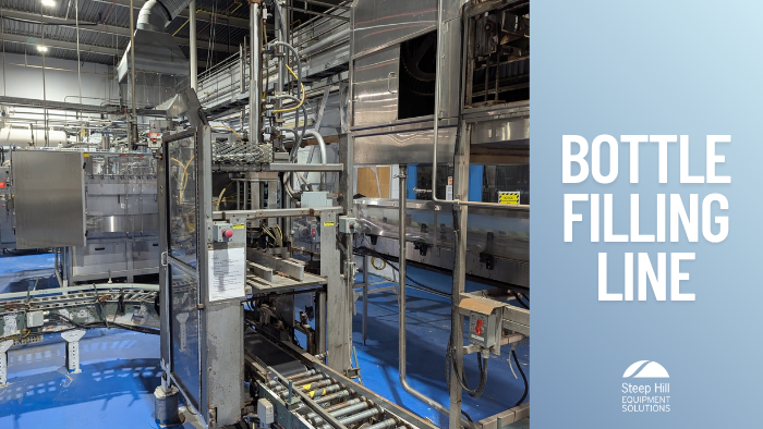 Used Glass Bottle Filling Line