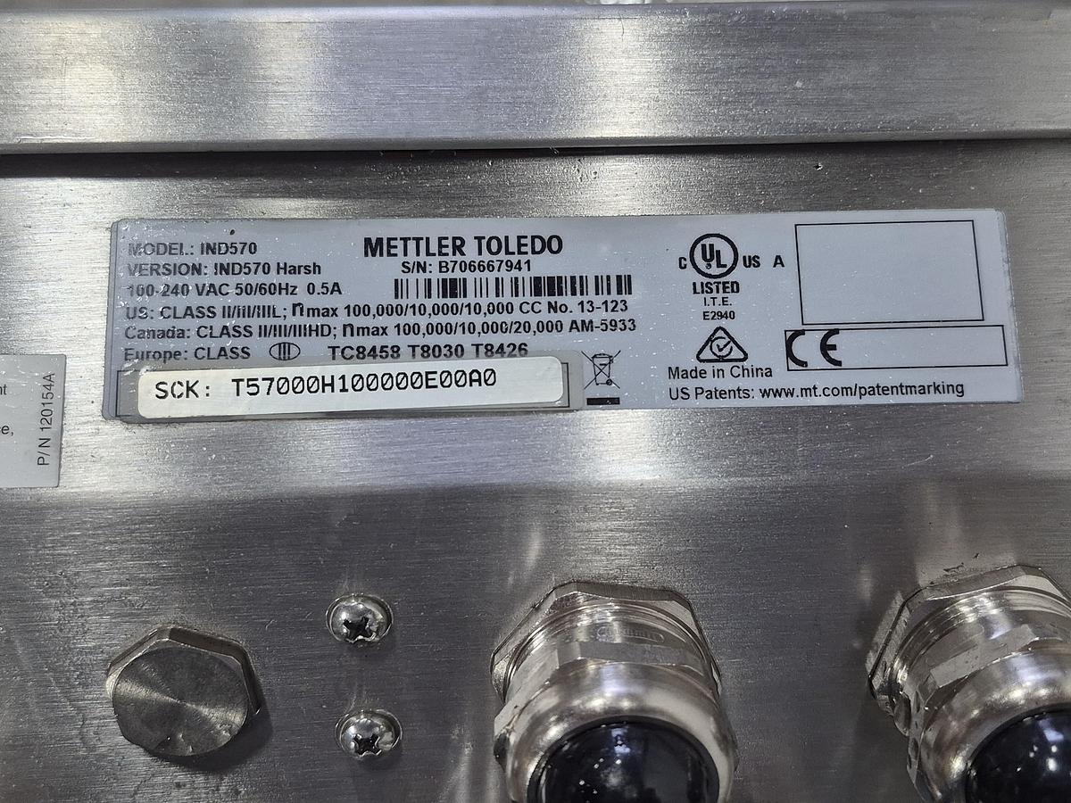 Used Mettler Toledo IND570 Industrial Weighing Terminal