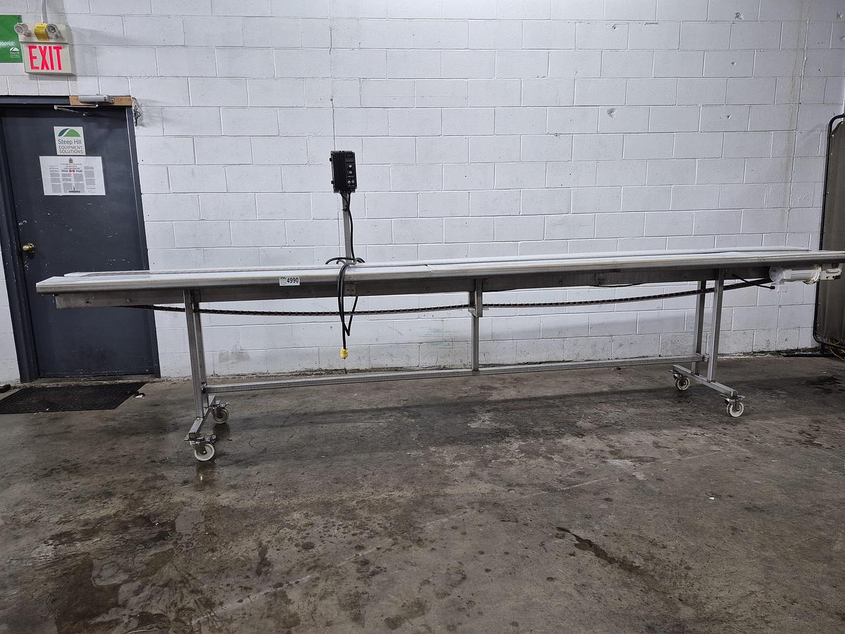 Used 15 Feet Packing Conveyor
