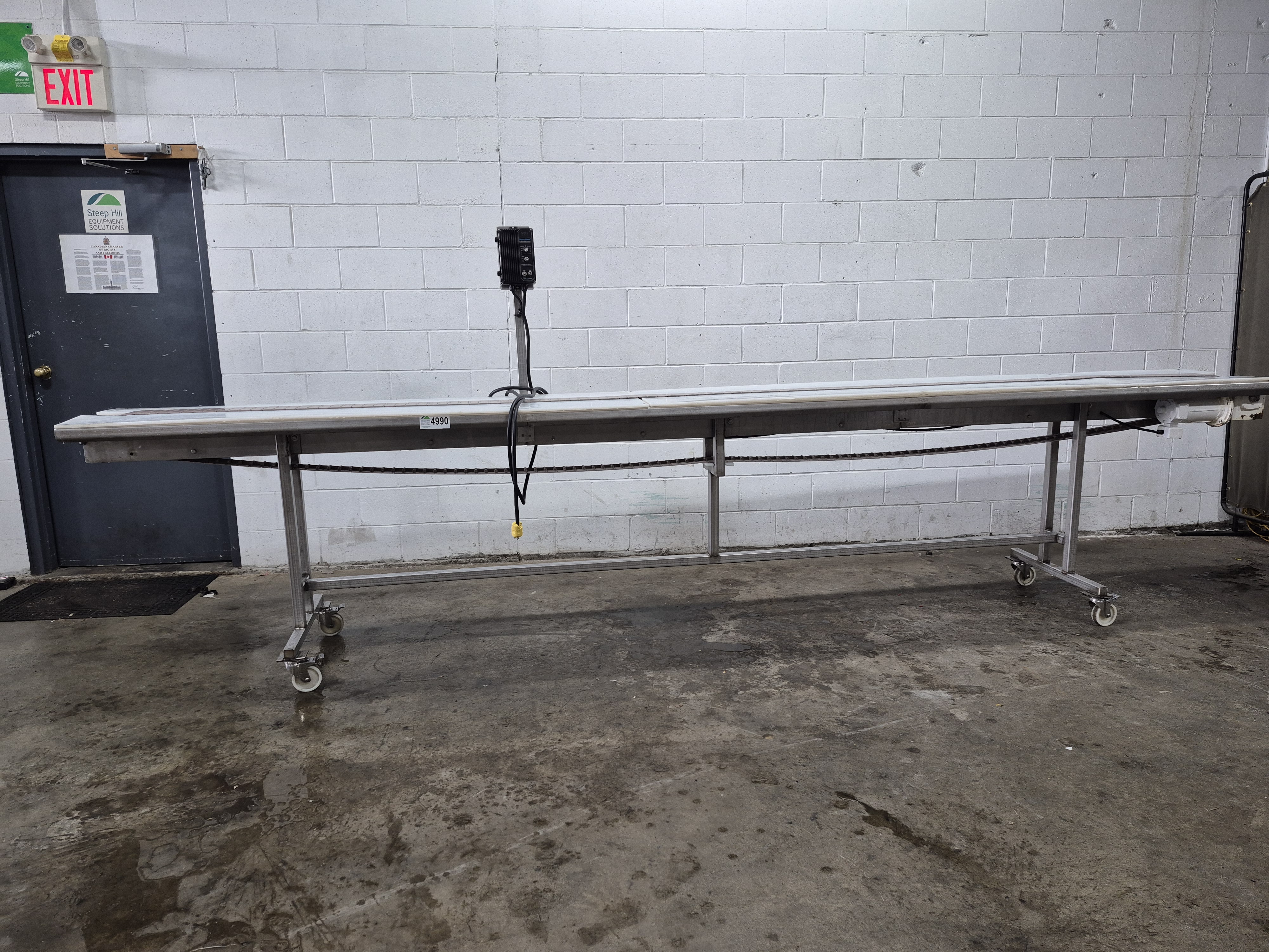 Used 15 Feet Packing Conveyor
