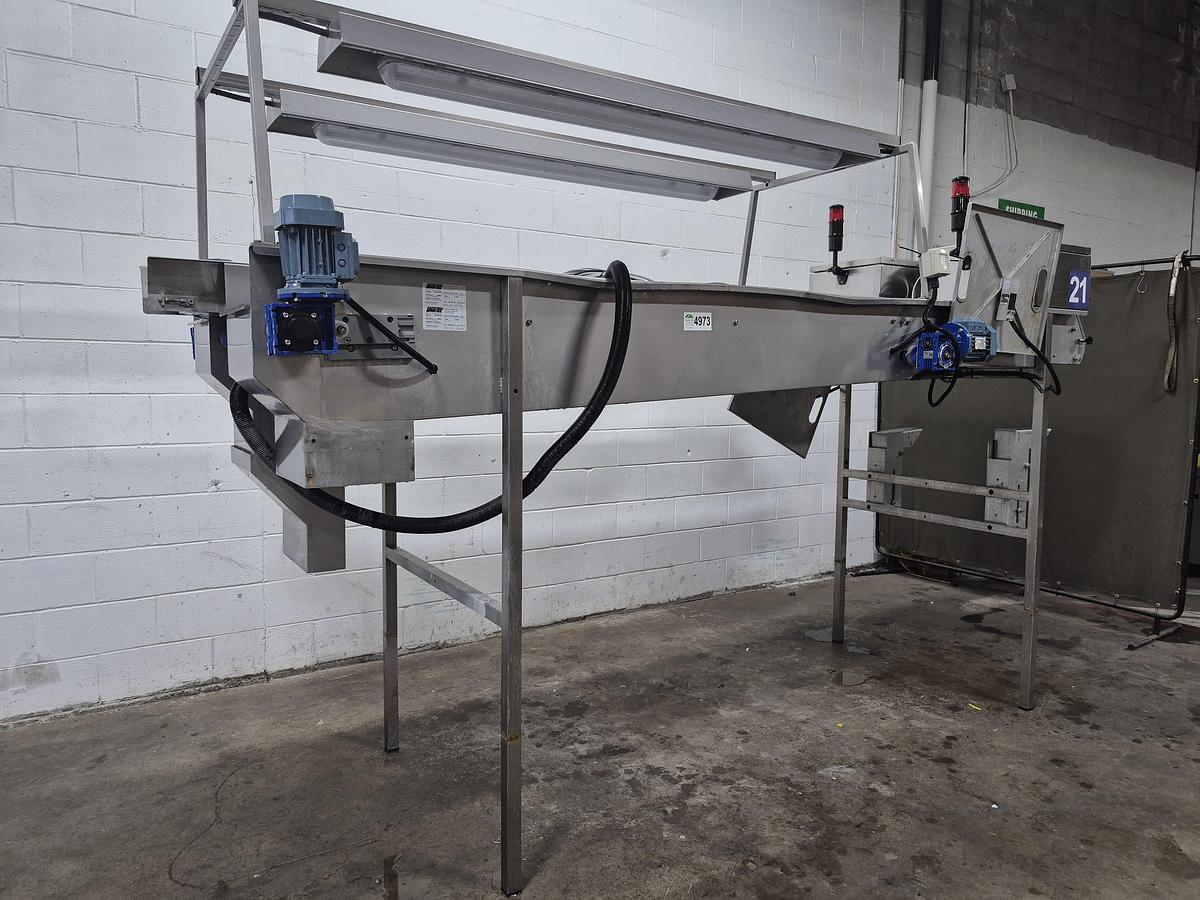 Used Unitec 2-Lane Inspection & Box Filler