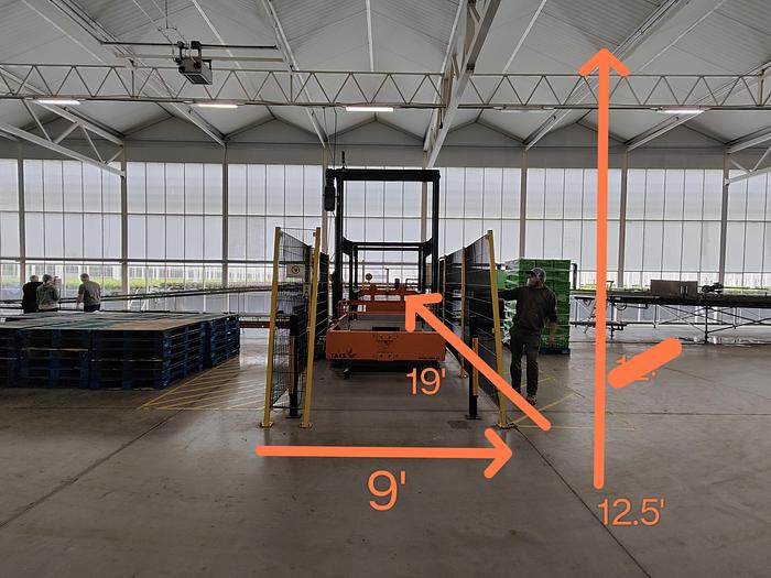 Used TAKS Palletizer