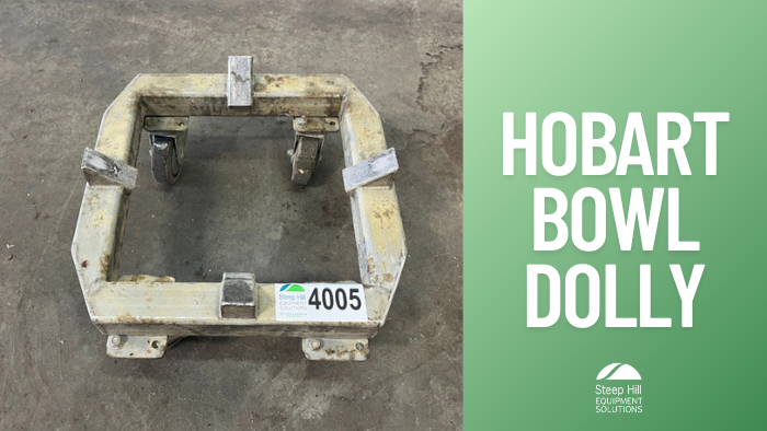 Used 140qt Hobart Bowl Dolly
