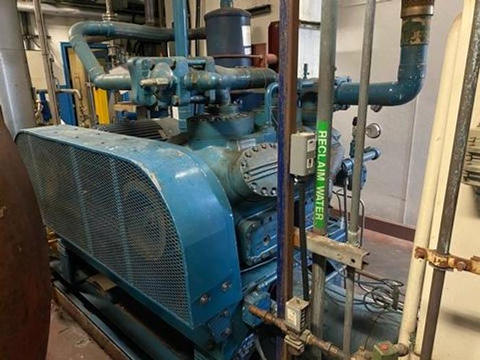 Used Compressor Room with Wittemann Hasselberg CO2 Packaged & Haffmans