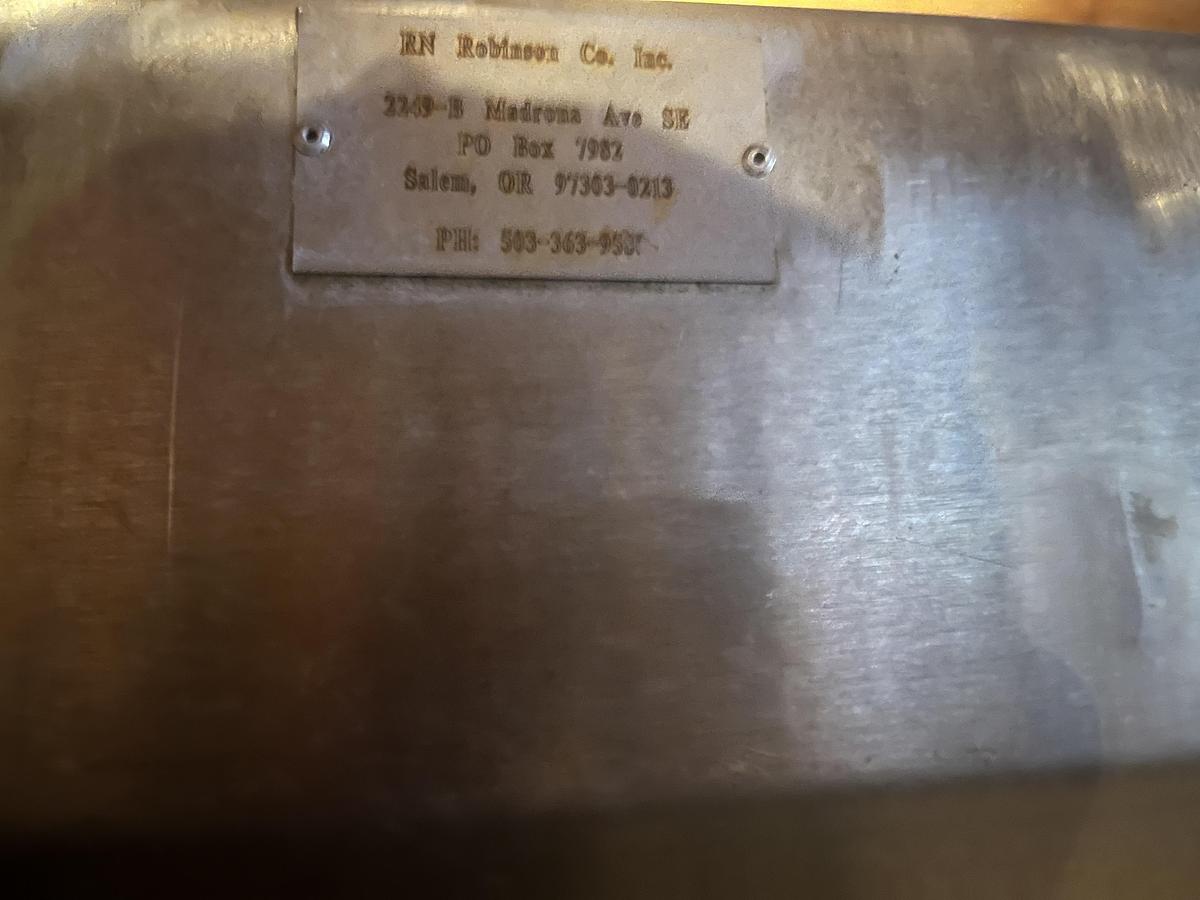 Used 16ft Modular Belt Conveyor with Air Knife