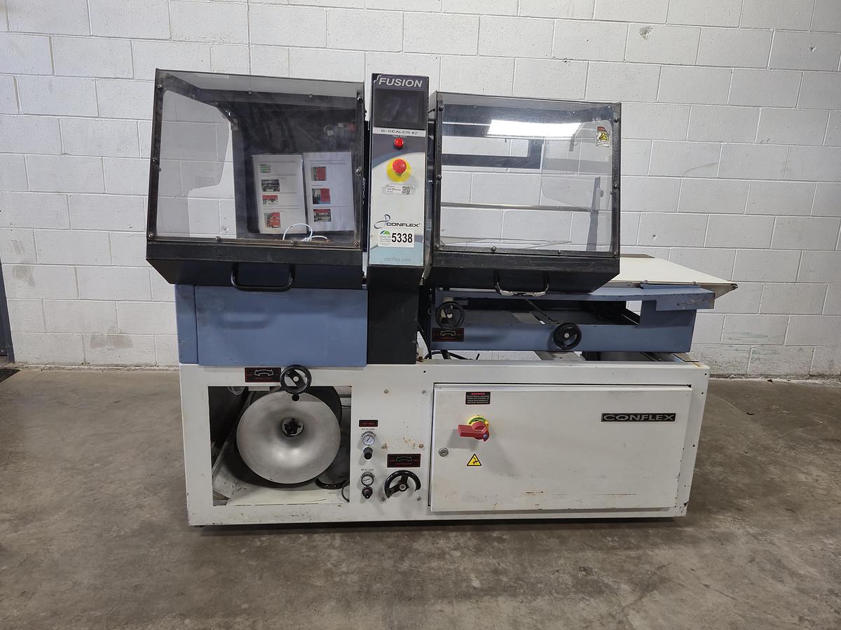 Used Conflex Fusion Automatic Side Seal Shrink Wrapper
