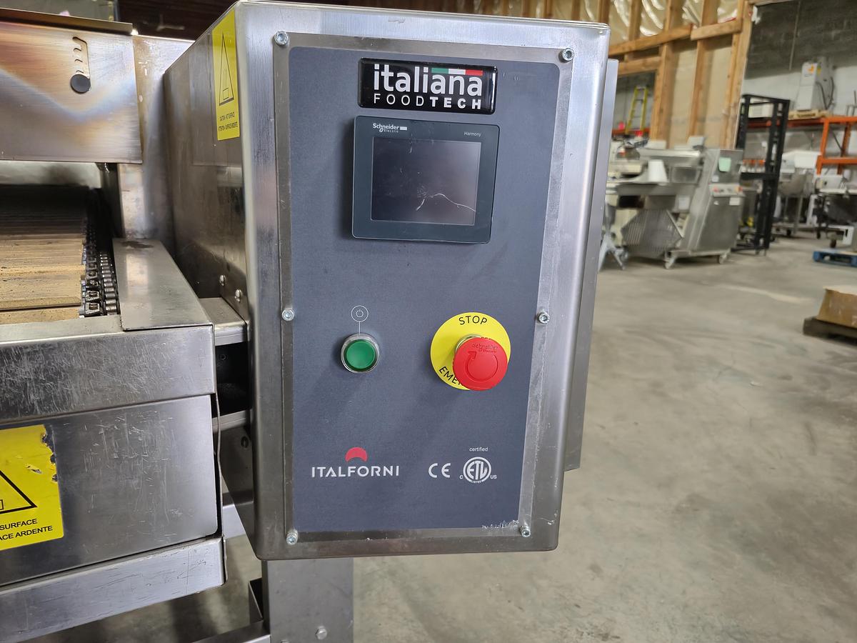 Used Italforni Tunnel Stone Electric Conveyor Oven