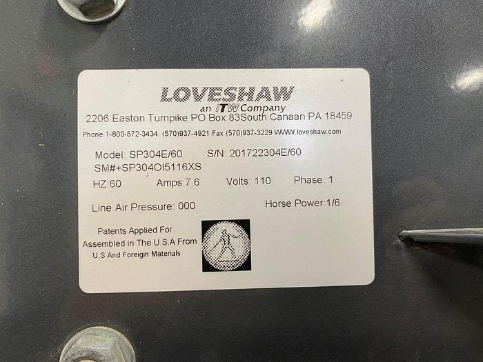 Used Loveshaw 'Little David' SP304E Case Sealer